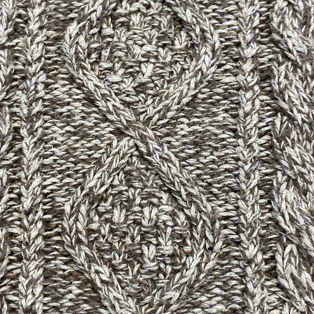 Gymboree Sweater Kids 5-6 Brown‎ Cable Knit Pullover Cotton Winter Crewneck